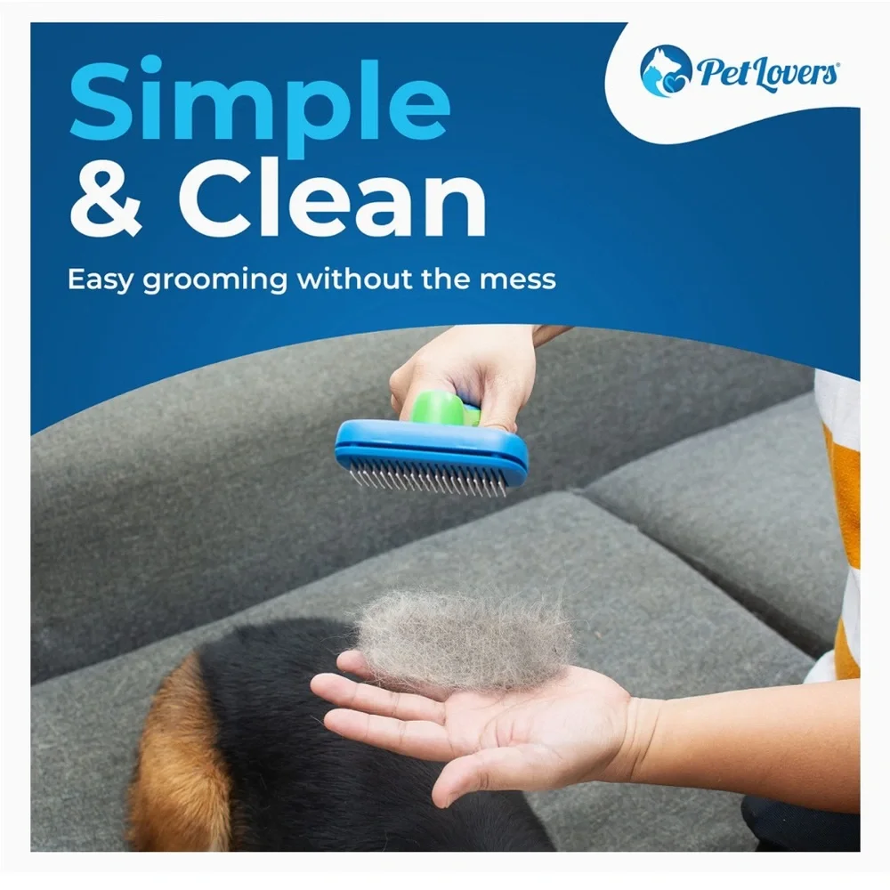Self Cleaning Dog and Cat Hair Brush
